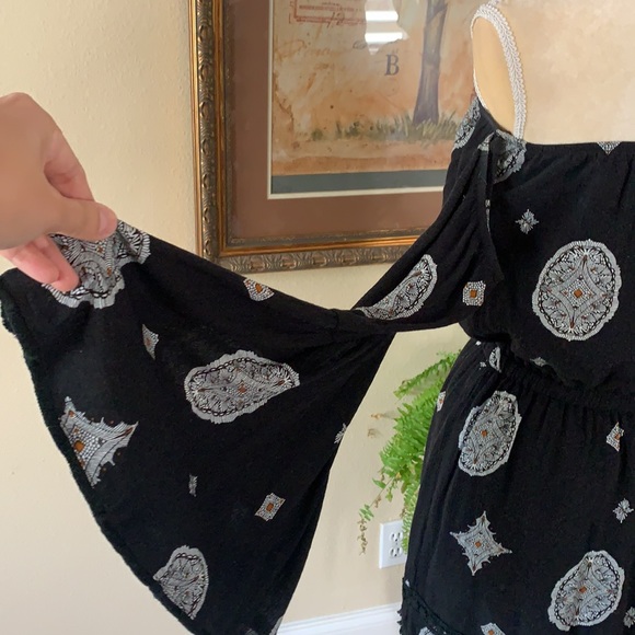 Ecru Lab boho dress, sz M - Picture 4 of 5